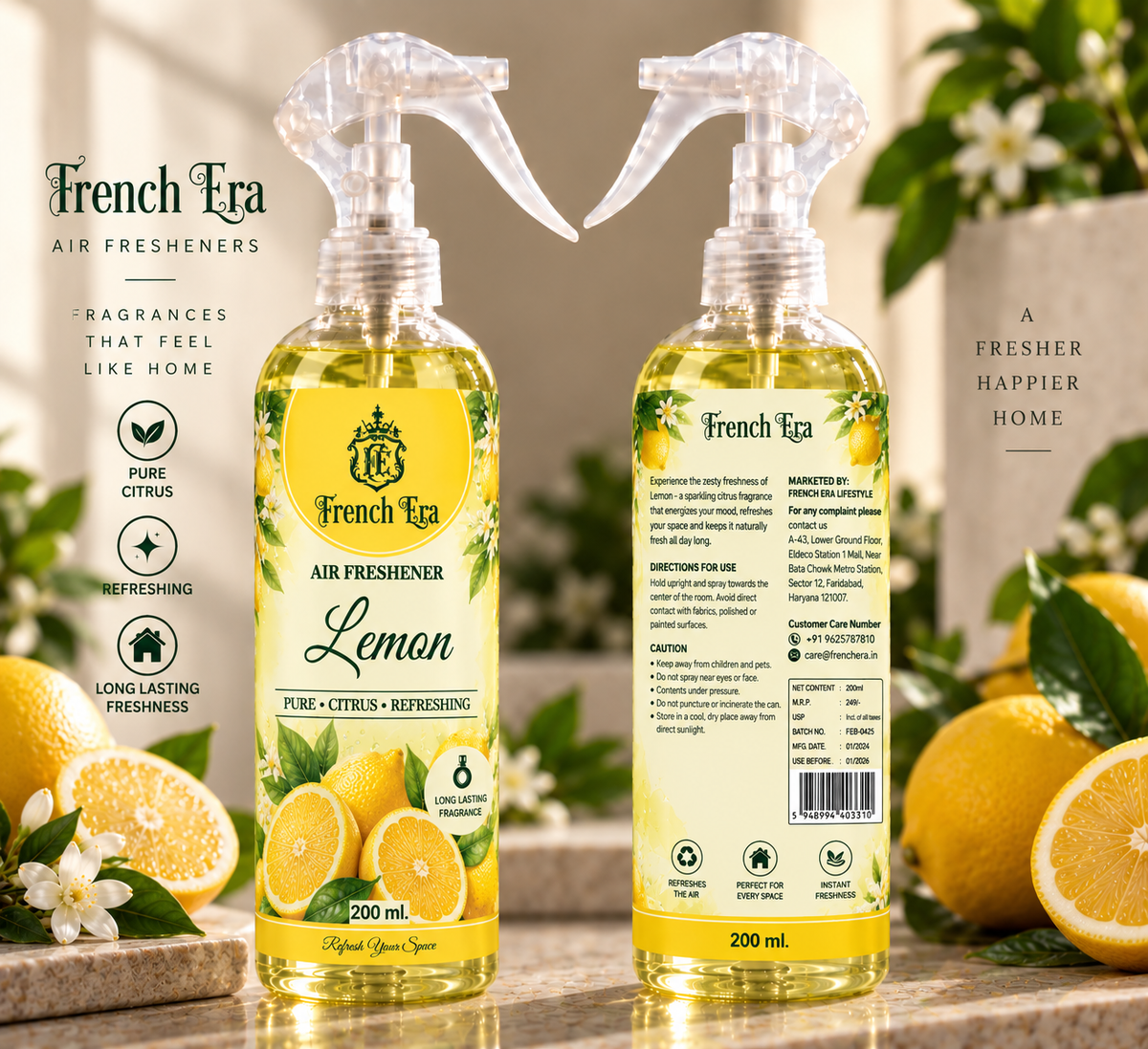 Lemon Air Fresheners